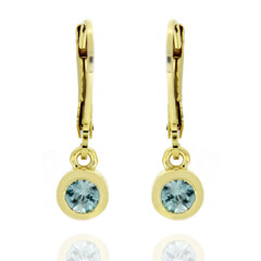 Orecchini in argento con Zircone Ratanakiri