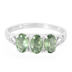 Anello in argento con Apatite Russa