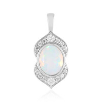 Ciondolo in argento con Opale di Welo