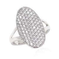 Anello in argento con Zircone