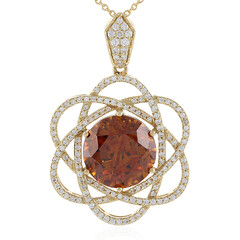 Collana in oro con Sfalerite (AMAYANI)