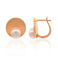 Orecchini in argento con Perla di Acqua Dolce (TPC)