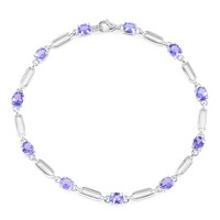 Bracciale in argento con Tanzanite