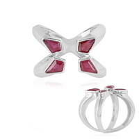 Anello in argento con Rubino del Madagascar (de Melo)