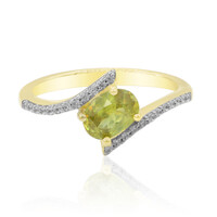 Anello in oro con Sfene