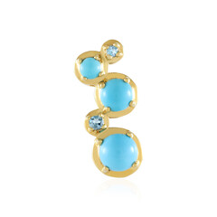 Ciondolo in argento con Turchese Sleeping Beauty