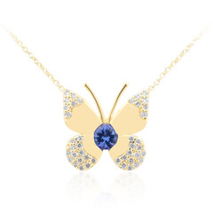 Collana in oro con Tanzanite AAA (de Melo)