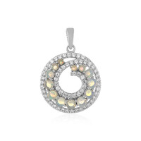 Ciondolo in argento con Opale di Welo