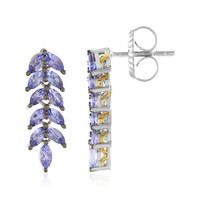 Orecchini in argento con Tanzanite (Gems en Vogue)