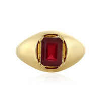Anello in argento con Rubino del Madagascar