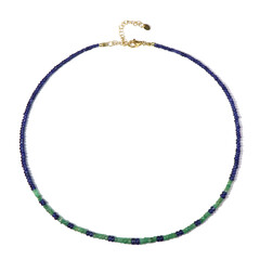 Collana in argento con Smeraldo Zambia