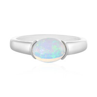 Anello in argento con Opale di Welo