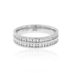 Anello in platino con Diamante SI2