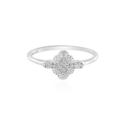 Anello in argento con Diamante I2 (I)