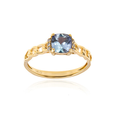 Anello in oro con Tanzanite (non riscaldata) (CIRARI)