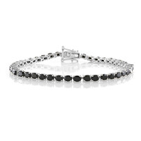 Bracciale in argento con Spinello Nero