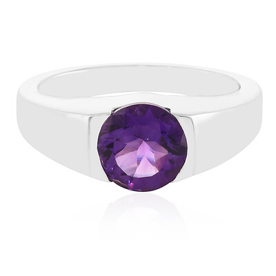 Anello in argento con Ametista