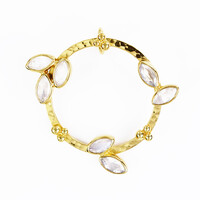 Ciondolo in argento con Labradorite Bianca