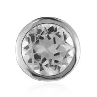 Ciondolo in argento con Topazio Bianco