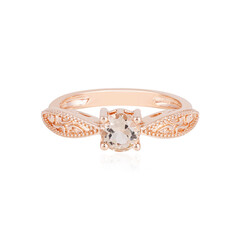 Anello in argento con Morganite del Madagascar