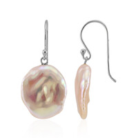 Orecchini in argento con Perla Keshi (TPC)