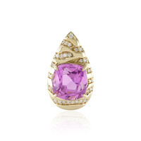 Ciondolo in oro con Kunzite Patroke (de Melo)