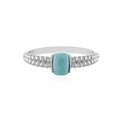 Anello in argento con Larimar