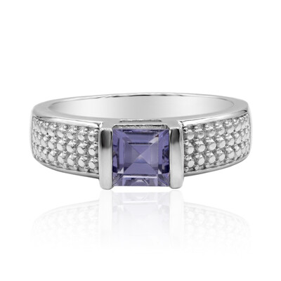 Anello in argento con Iolite