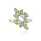 Anello in argento con Peridoto