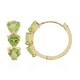 Orecchini in argento con Peridoto della Birmania