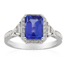 Anello in oro con Tanzanite AAA (CIRARI)