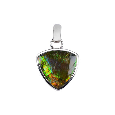 Ciondolo in argento con Ammolite