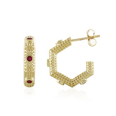 Orecchini in oro con Rubino (Ornaments by de Melo)