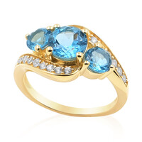 Anello in argento con Topazio Marambaia