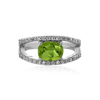 Anello in argento con Peridoto