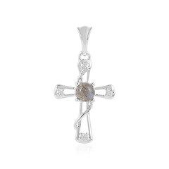 Ciondolo in argento con Labradorite