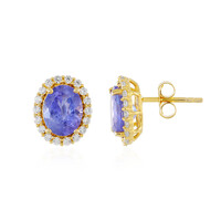 Orecchini in argento con Tanzanite