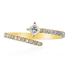 Anello in oro con Diamante SI1 (H) (CIRARI)