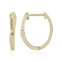 Orecchini in oro con Diamante Giallo I3