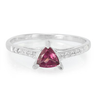 Anello in argento con Rodolite Rajasthan