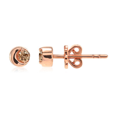 Orecchini in oro con Diamante Rose de France SI1 di Argyle (Annette)