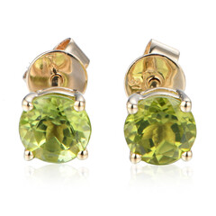 Orecchini in oro con Peridoto
