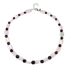 Collana in argento con Kunzite