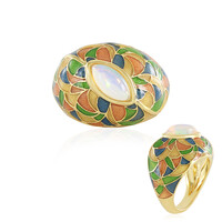 Anello in argento con Opale di Welo
