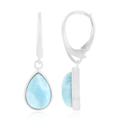 Orecchini in argento con Larimar