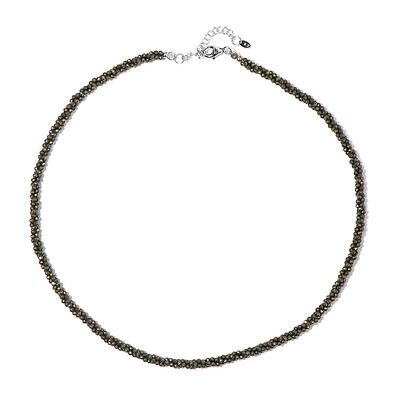 Collana in argento con Pirite