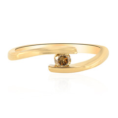 Anello in oro con Diamante Cognac d'Argyle SI1 (Mark Tremonti)