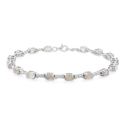 Bracciale in argento con Labradorite