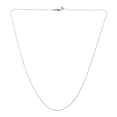 Catenina groumette regolabile con cursore  in argento 925 - 61 cm - 1,84 g