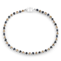 Bracciale in oro con Zaffiro Kanchanaburi (SUHANA)